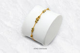 Rajasthani Meenakari Gold Ball Bracelet | Sona Sansaar
